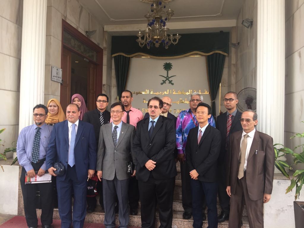 Visit to the Embassy of Saudi Arabia